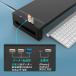 ���j�^�[�� USB3.0�EType-c���� ��3�i�K�����\ �p�\�R���� ���j�^�[�X�^���h USB�n�u �X�}�z�z���_�[�t�� �������[�t�� �֘A�摜1