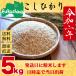 お米 送料無料 令和元年産 ５kg 福島県産 白米 こしひかり 生産者直送 スズラン