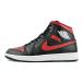 NIKE AIR JORDAN 1 MID blk/varsity red-summit wht dq8426-067 �i�C�L �G�A�W���[�_�� 1 �~�b�h �u���b�N �o�[�V�e�B���b�h �T�~�b�g�z���C�g