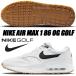 NIKE AIR MAX 1 86 OG GOLF white/black-gum med brown fn0697-100 Nike air max 1 86 OG Golf туфли для гольфа белый черный шиповки отсутствует 