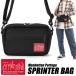 Manhattan Portage THE SPRINTER BAG BLACK mp1401-blk XS ޥϥåݡơ ץ󥿡Хå  Хå ֥å 