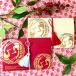  свадьба приглашение .. похоже ..10 часть комплект печать нет ручная работа комплект свадьба u Эдди ng... японский стиль мир журавль красный 