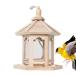  дикая птица для гнездо коробка bird house натуральное дерево производства птица маленький магазин маленькая птица. гнездо коробка подвешивание ниже маленькая птица . пол "дышит" дикая птица наблюдение установка .. дом птица маленький магазин птица гнездо коробка дикая птица. столик для птиц sijuukala меласса пчела камера 