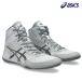 [ размер замена бесплатная доставка ]2025 год новый модель Asics рестлинг обувь MATCONTROL 3 коврик контроль бокс обувь белый / стальной ru1081A053-102