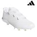 2026 год новый модель Adidas бейсбол шиповки встроен металлические принадлежности металл зуб Adi Zero электрический Japan 3шт.@ ремень белый бейсбол шиповки JS2166