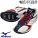 [ size exchange free shipping ] navy × red Mizuno baseball training shoes cord type wide width 3E wide up shoes tore shoe himoLSSHS024