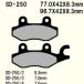 SD-250/3 Teryx4 750 4X4 12-13 KRT750A KAWASAKI 쥸  ե ֥졼ѥå ٥
