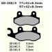 SD-340/4 RHINO 450 04-09 YXR45F YAMAHA 쥸  ե ֥졼ѥå ٥
