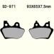 SD-971 FXSTi Sottail Standard 00-04 FXSTi HARLEY DAVIDSON 쥸 ꥢ ֥졼ѥå ٥