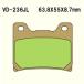 VD-236JL 83 RD500 YAMAHA ᥿ ե ֥졼ѥå ٥