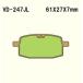 VD-247JL 04-06 Road Tracer 50 ADLY ᥿ ե ֥졼ѥå ٥