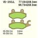 VD-250/3JL Teryx4 750 4X4 12-13 KRT750A KAWASAKI ᥿  ե ֥졼ѥå ٥