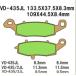 VD-435/2JL Vulcan 1700 Classic LT 09-10 VN1700 KAWASAKI ᥿ ꥢ ֥졼ѥå ٥