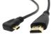 CY левый 90 раз угол имеется Micro HDMI to HDMI мужской HDTV кабель for мобильный телефон &amp; планшет 50 cm