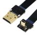 JSER CYFPV 90 раз выше угол FPV микро HDMI мужской -HDMI мужской ленточный кабель 50cm FPV HDTV мульти- kopta- соответствует пустой 