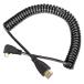chenyang стрейч springs микро HDMI - HDMI мужской HDTV кабель мобильный телефон &amp; планшет &amp; камера для левый правый угол 90 раз -тактный re