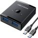 usb�ؑ֊� �؂�ւ��@ pc2��p usb3.0 �}�E�X �L�[�{�[�h �؂�ւ��� usb �Z���N�^�[ �v�����^ �蓮�ؑ֋@ �y�p�\�R��2��:USB�@