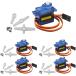 ICQUANZX 5 шт SG90 9G микро servo motor комплект,RC робот arm / рука / ходьба вертолет самолет машина лодка контроль ke-
