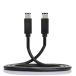 Cablecc6 булавка из 6 булавка FireWire400 из FireWire4006-6ilink кабель IEEE13941.8m чёрный 