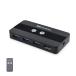 Cable Matters USB 3.0 KVM переключатель 8K DisplayPort 1.4 с дистанционным пультом 2 шт. PC для 8K@60Hz / 4K