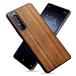 MQman Xperia1iii SOG03 SO-51B кейс из дерева покрытие . персик. дерево . дерево материалы натуральное дерево ударопрочный soft грецкий орех беспроводной зарядка на 