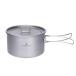 Boundless Voyage titanium кастрюля кемпинг кухонная утварь pot крышка имеется складной руль большая вместимость супер-легкий колпак ko ад уличный кастрюля style 