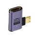 cablecc L знак type Mini HDMI мужской -HDMI 2.1 женский UHD повышение Gold конвертер адаптор 8K 60hz HDTV соответствует 