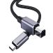 USB Type C принтер кабель высокая прочность нейлон плетеный Laserjet Pro, OfficeJet Pro, Brother,Canon