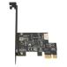 Acogedor PCIE to USB 3.2 повышение карта, высокая скорость черный 5Gbps PCIE X1 to Type E карта, настольный фреон 