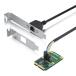 [10Gtek]Mini PCIe 1Gi-sa сеть сеть карта (Intel I210AT), кабель длина 30 cm, одиночный Poe 