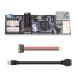 Cablecc 5Gbps одиночный 19/20 булавка заголовок - USB 3.0 20 булавка &amp; Type-E двойной порт женский PCBA модель 