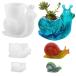 FineGoodkatatsumlisili конусообразный эпоксидная смола для 3D симпатичный katatsumli полимер type животное цветочный горшок силикон type полимер литье DIY craft te