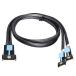 xiwai PCI-E 5.0 MCIO STR PCI-E Mini Cool Edge IO 8i 74 булавка мужской - двойной MCIO 38pi