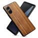 MQman Xperia10vi SO-52E кейс из дерева покрытие . персик. дерево . дерево материалы натуральное дерево ударопрочный soft грецкий орех беспроводной зарядка соответствует (Xpe