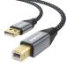 SUNGUY принтер кабель 2M модель A мужской - модель B мужской USB2.0 кабель позолоченный коннектор принтер USB кабель персональный компьютер .pli