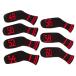 Scott Edward вязаный Wedge Golf железный крышка головки цилиндров 7PCS Club протектор 48,50,52,54,56,58,60 раз Scott Ed wa