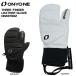 2026-27 ONYONE( Onyone )THREE FINGER LEATHER GLOVE(3 палец кожа перчатка )/ ONA97002[ лыжи перчатка ][ скорейший предварительный заказ ]