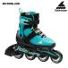 ROLLERBLADE/ ролик лезвие [ роликовые коньки ] MICROBLADE AQ/BK( микро лезвие aqua / черный )[ Junior / ограниченное количество ]