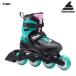 ROLLERBLADE( ролик лезвие )FURY BK/SGN( Fury черный /si- зеленый )[ Junior роликовые коньки ][ ограниченное количество ]