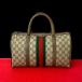  превосходный товар GUCCI Gucci Old Gucci Sherry линия GG Logo рисунок металлические принадлежности кожа натуральная кожа сумка "Boston bag" ручная сумочка Brown jpb13-3