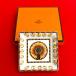  превосходный товар редкий товар с коробкой HERMES Hermes пепел tray Brazil цветочный принт керамика посуда бардачок пепельница интерьер белый многоцветный 13394