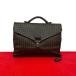  превосходный товар BOTTEGA VENETA Bottega Veneta сетка кожа натуральная кожа портфель портфель дипломат для документов Brown 95589