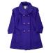  превосходный товар GUCCI Gucci Vintage шерсть кашемир двойной breast пальто жакет внешний 38 размер женский лиловый 4841e