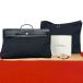  превосходный товар *D печать HERMES Hermes e-ru сумка GMtowaru off .sie кожа натуральная кожа сумка "Boston bag" дорожная сумка мужской черный 31088