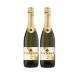  бесплатная доставка nonalcohol вино Vintense vi n тонн s Sparkling * Blanc белый 750ml× 2 шт 