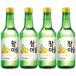 JINRO коричневый ошибка ru лимон 360ml 4 шт. комплект / Корея shochu ликер 13 раз Корея sake .. Gin ro
