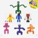 7 позиций комплект блок Lego сменный игра wikib крыша .to man Roblox game игрушка rainbowfriends Rainbow f линзы инструкция имеется 