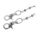  Chrome Hearts CHROME HEARTS [ 1BALL LONG-T 2 ] 2 зажим длинный #1 Cross мяч серебряный цепочка для бумажника w27688
