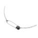  Chrome Hearts CHROME HEARTS [ SAFETY PIN R16 1DIA ] 1 diamond безопасность булавка W roll цепь колье w25955