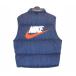 �V���v���[�� Supreme �~ �i�C�L NIKE 24SS �y Denim Puffer Vest �z ���S �h�J �f�j�� �p�t�@�[ �x�X�g�@w20245